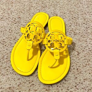 Tory Burch Yellow Millers